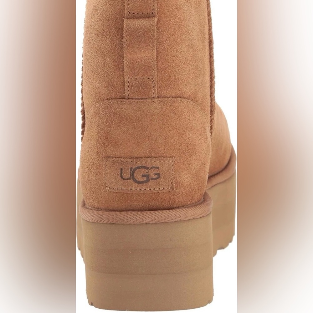 Authentic UGG Classic Mini Platform Boots - Picture 3 of 5
